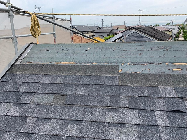 防水シートの劣化は雨漏りに直結